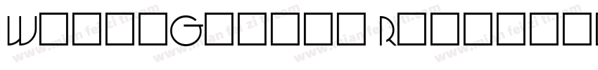 WhiteGarden Regular字体转换